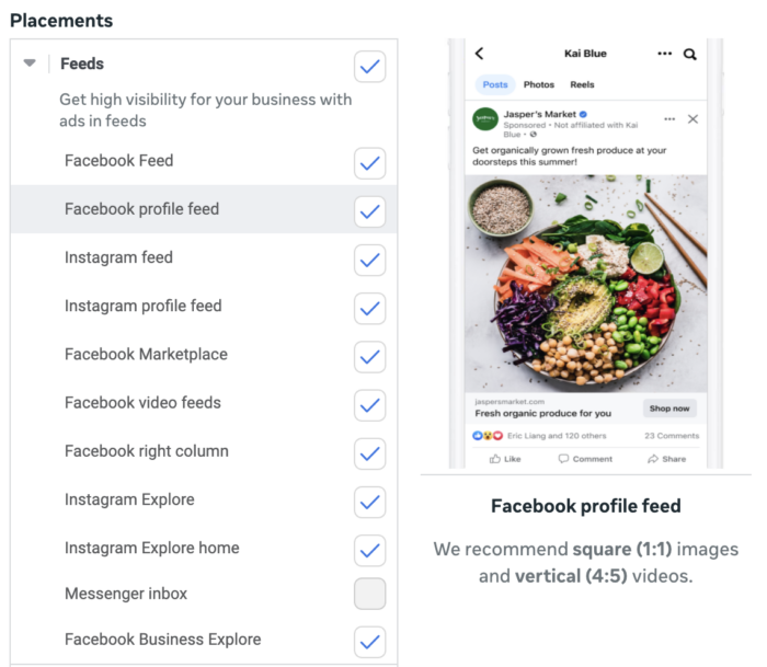 Facebook Profile Feed